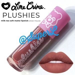Lime Crime Makeup - 3/$15 Lime Crime Plushies Matte Lipstick Milk Tea Lime Crime Makeup - 3/$15 Lime Crime Plushies Matte Lipstick Milk Tea